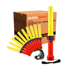 Heavy Duty Marshalling Aviation Dura-Wand Yellow - 60 Pack 