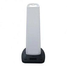 White Vertical Panel Blank w/Rubber Base - 45 Inch