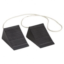 Compact Wheel Chocks w/4 Feet Nylon Rope