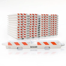 White Aerocade Airport Barricade 200 Pack Bundle