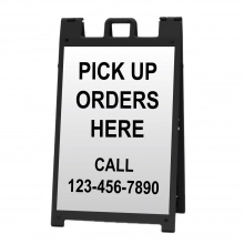Deluxe Sign Frame - Pick Up Orders Here