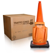 Aviation FOD and Light Wand Cone Caddy w/Custom Logo