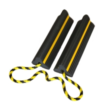 Premium Aircraft Chocks Pair w/Connecting Rope Handle - Select Size 