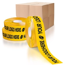Custom Caution and Barricade Tape - 100-Roll Pack
