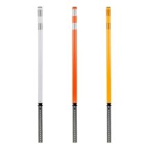 Omniflex 48 Inch Tubular Ground Mount Traffic Delineator Post 