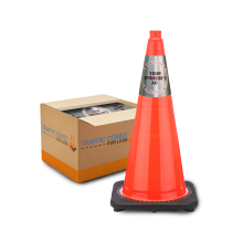 Traffic Cone Ads 6" Collar Sleeve for 18"/28" Cones - 100 Pack