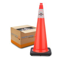 Traffic Cone Ads 6" Collar Sleeve for 36" Cones - 100 Pack