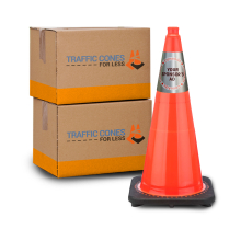 Traffic Cone Ads 6" Collar Sleeve for 18"/28" Cones - 500 Pack
