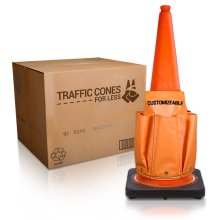Aviation FOD and Light Wand Cone Caddy w/Custom Logo