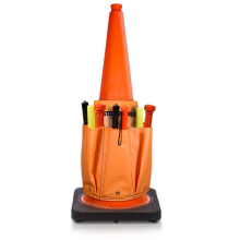 Aviation FOD and Light Wand Cone Caddy