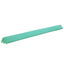Ultra 6’ Parking Block - Electric Vehicle Green 3 1/4"
