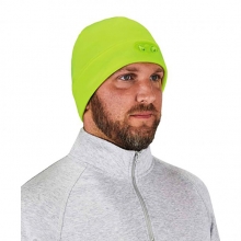 Lime Beanie Cap w/LED