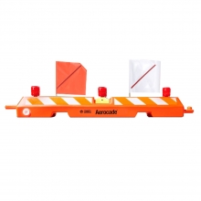 FAA Rated Orange Aerocade Airport Barricade