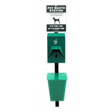 Pet Waste Station w/6ft Pole Bundle