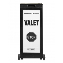Smart Valet Podium w/ RGB LED Light & Power Station