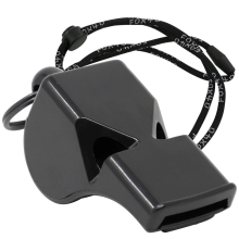 Safety Whistle w/Lanyard - 12 Pack