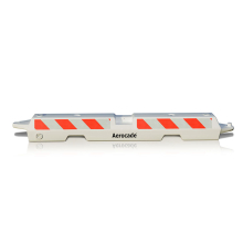 FAA Rated White Aerocade Airport Barricade