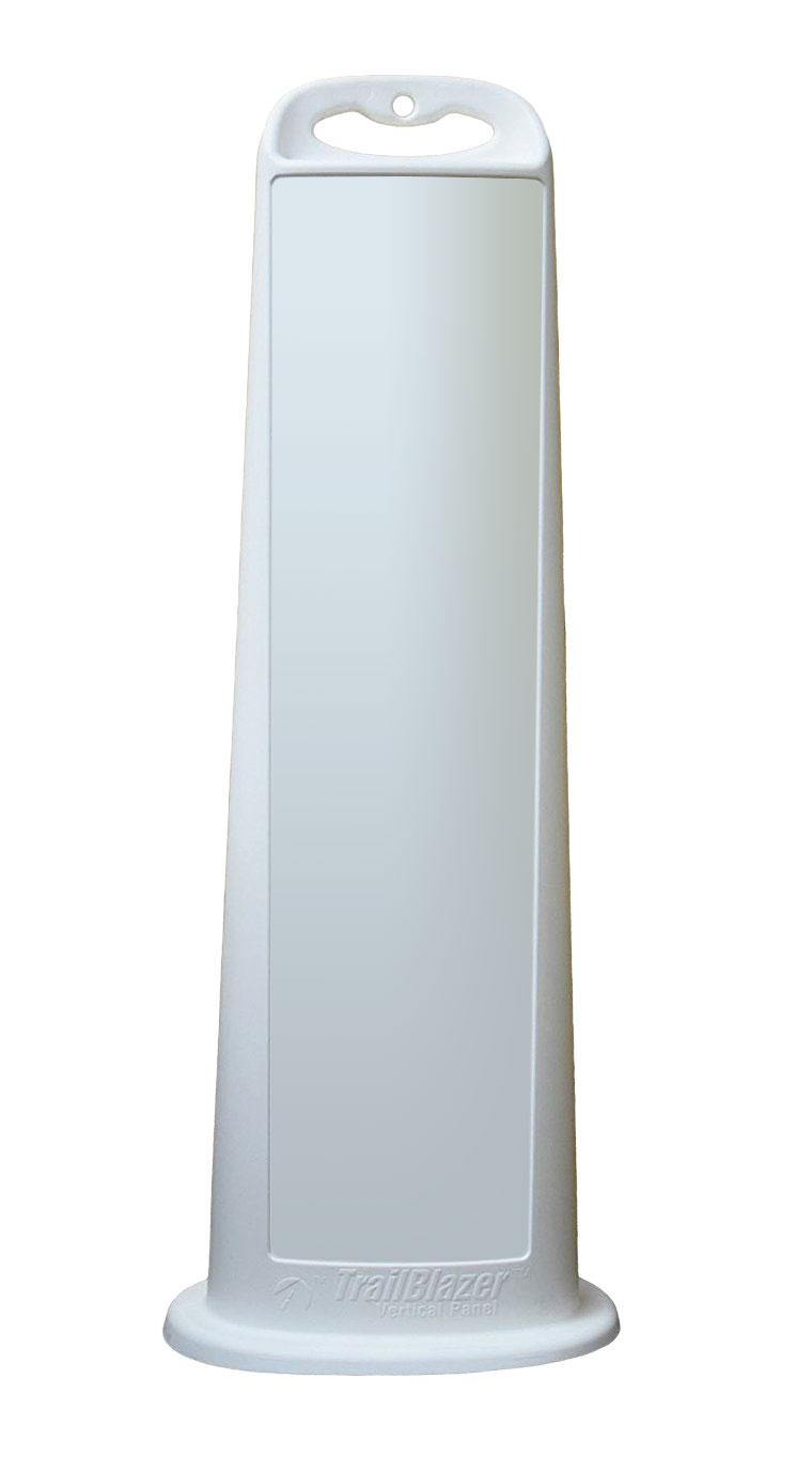 Cortina TrailBlazer Vertical Panel 45", White