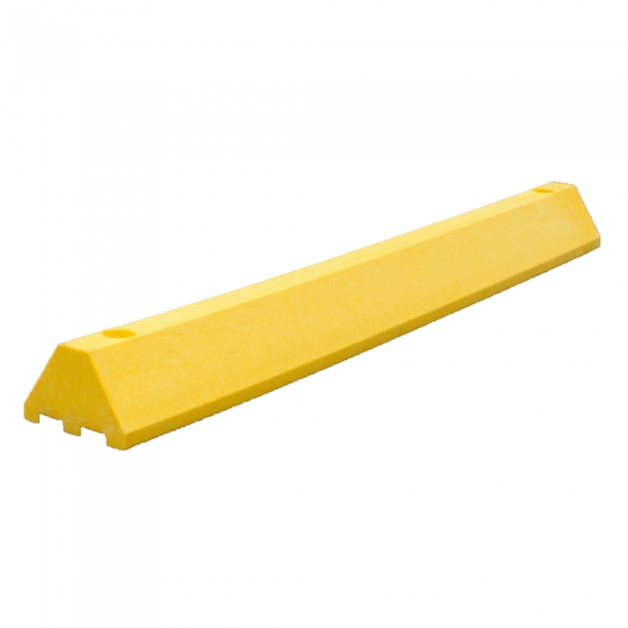Standard 4 ft. Plastic Parking Block w/Channels