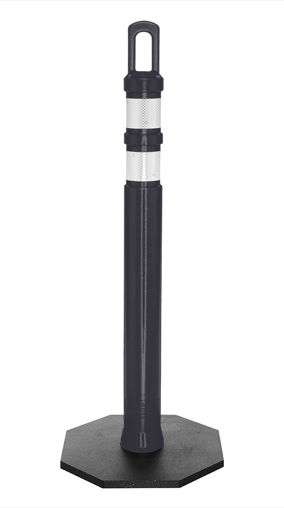 Arch-Looper Premium 42" Delineator Post - Black