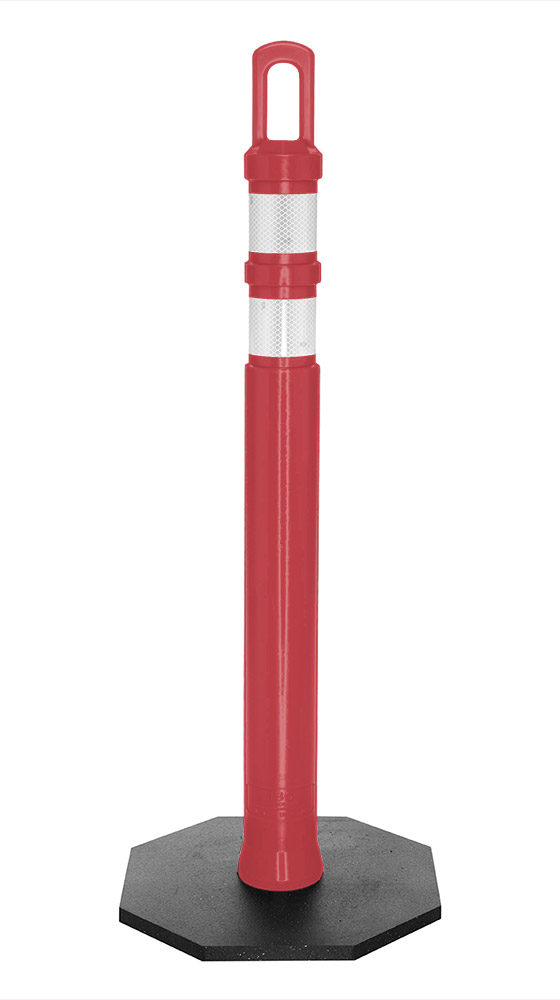 Arch-Looper Premium 42" Delineator Post - Red