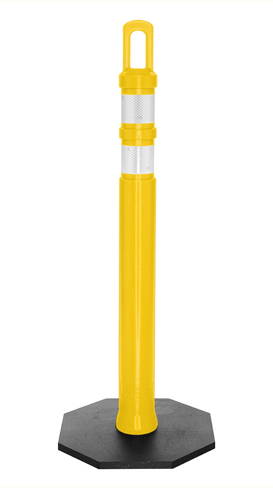 Arch-Looper Premium 42" Delineator Post - Yellow