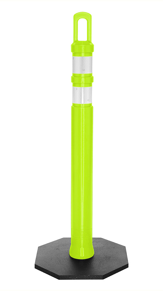 Arch-Looper Premium 42" Delineator Post - Lime