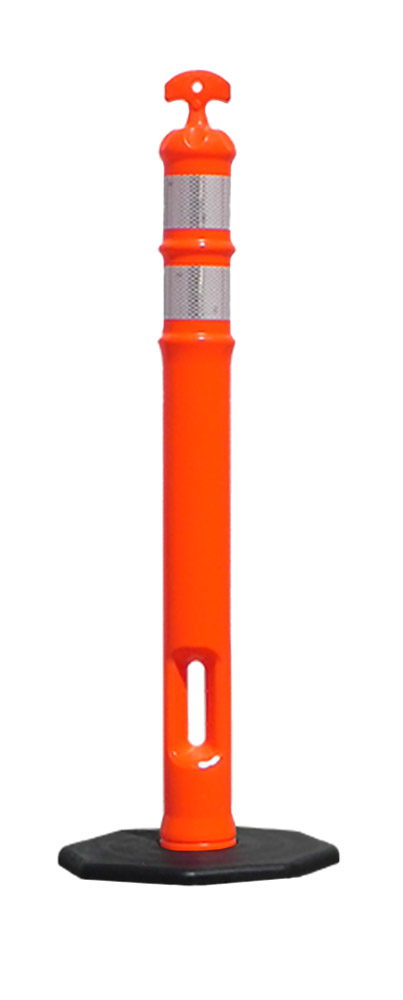 Anchor T-Top 42" Delineator w/3M Reflective Collars 