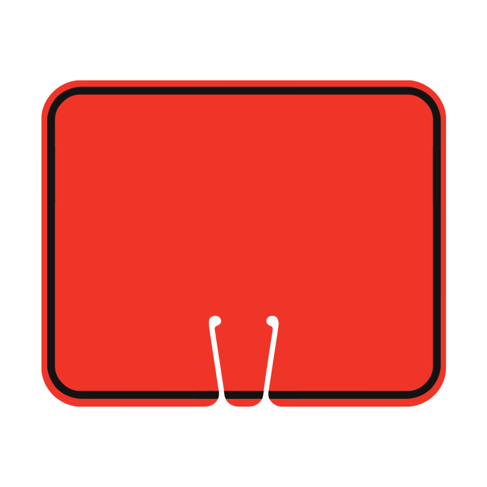 Traffic Cone Sign - BLANK