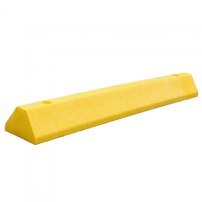 Deluxe Solid 4 ft. Plastic Parking Block
