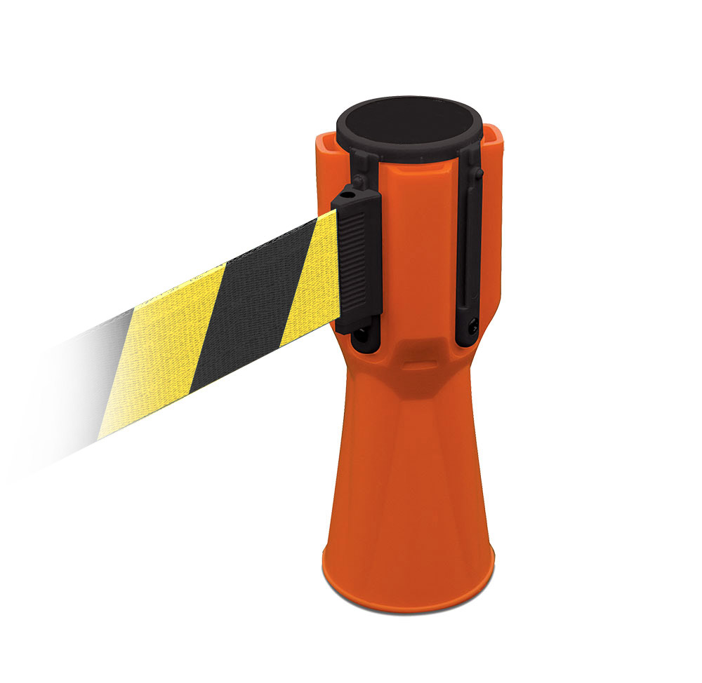 Traffic Cone Topper w/Retractable Belt