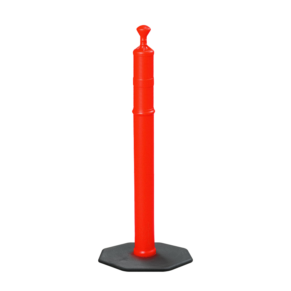 42" Grabber Delineator Tube w/Base