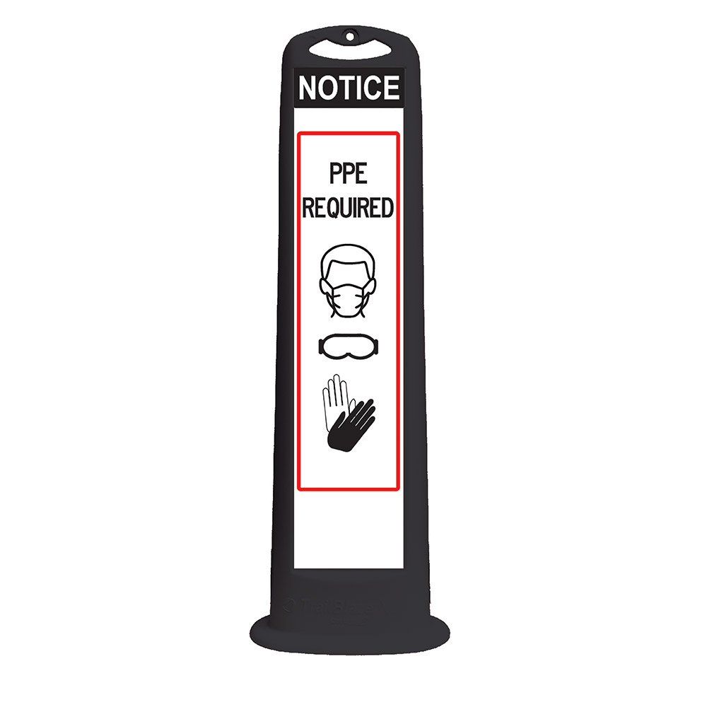 Trailblazer XL Black Vertical Panel - PPE Required