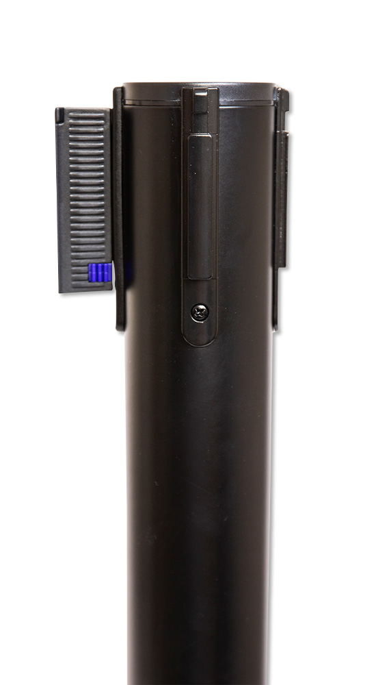 Pro Series Dual Line Retractable Belt Stanchion - 10 Ft Belt
