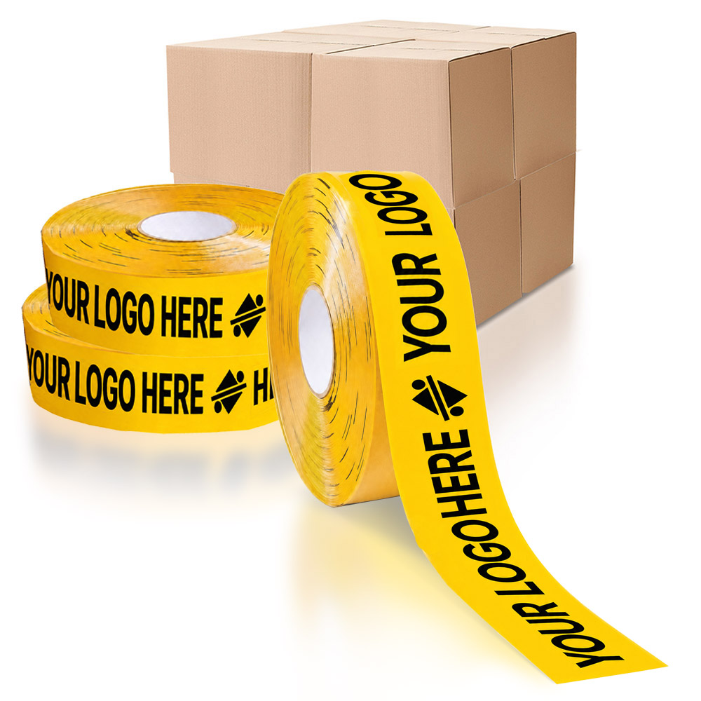 Custom Caution and Barricade Tape - 100-Roll Pack