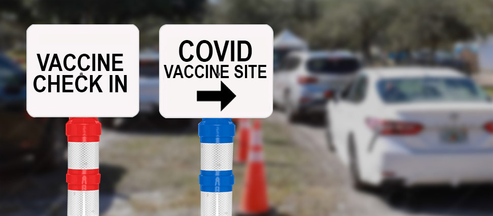 High quality Custom Message Delineator signs