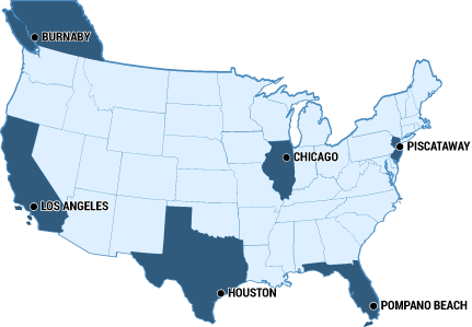 OES Global Distribution Centers