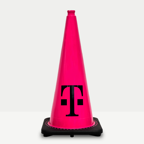Traffic Cones for Less custom artwork - 3
