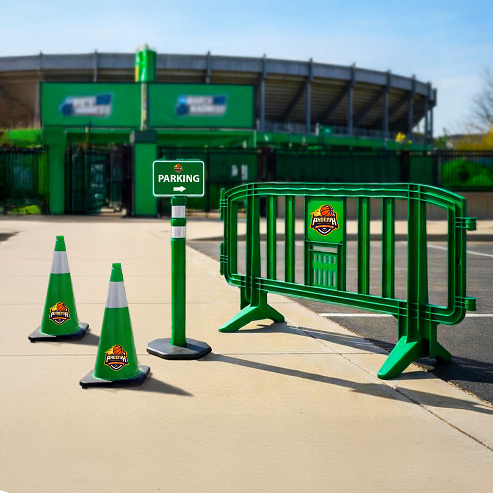 Color Coordinated Crowd Control