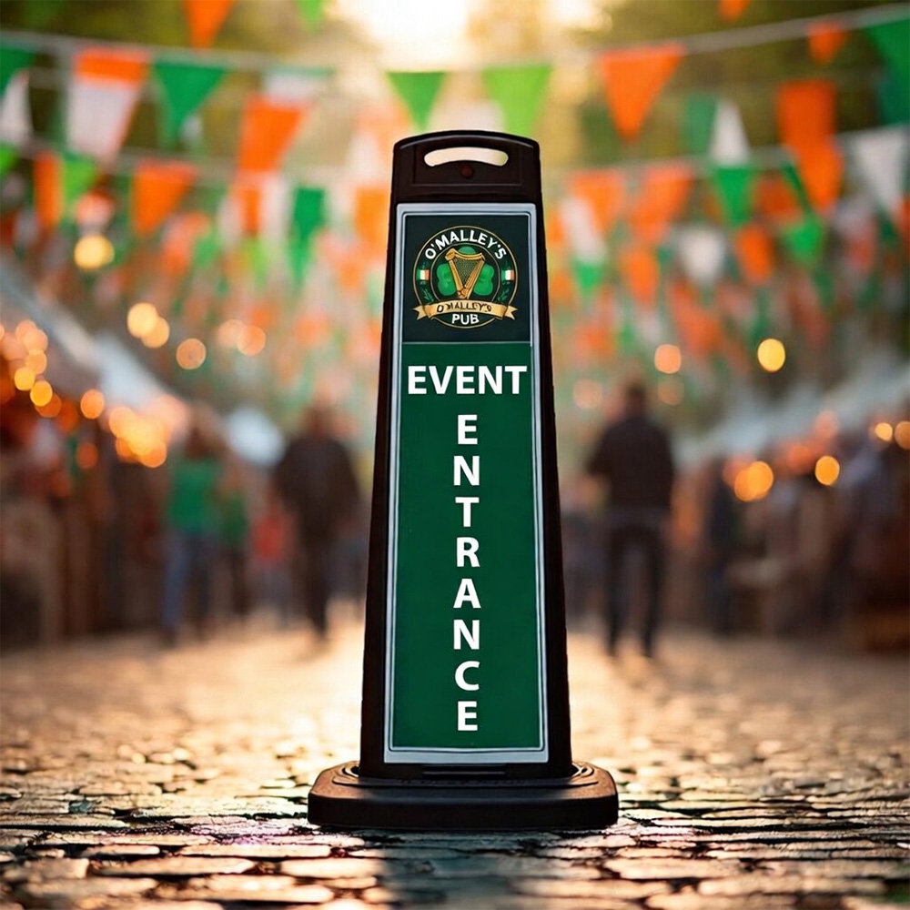 Vertical Sign Panel For Events