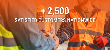 Omniflex delineator trusted by 2,500 customers nationwide for high-visibility, durable traffic safety and crowd control.