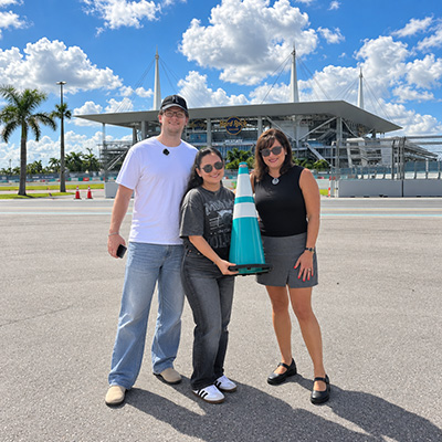 UpCycle Wall submission — Hard Rock Stadium