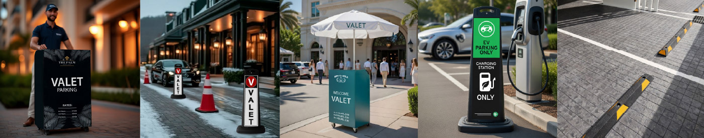 Parking and Valet at Traffic Cones For Less