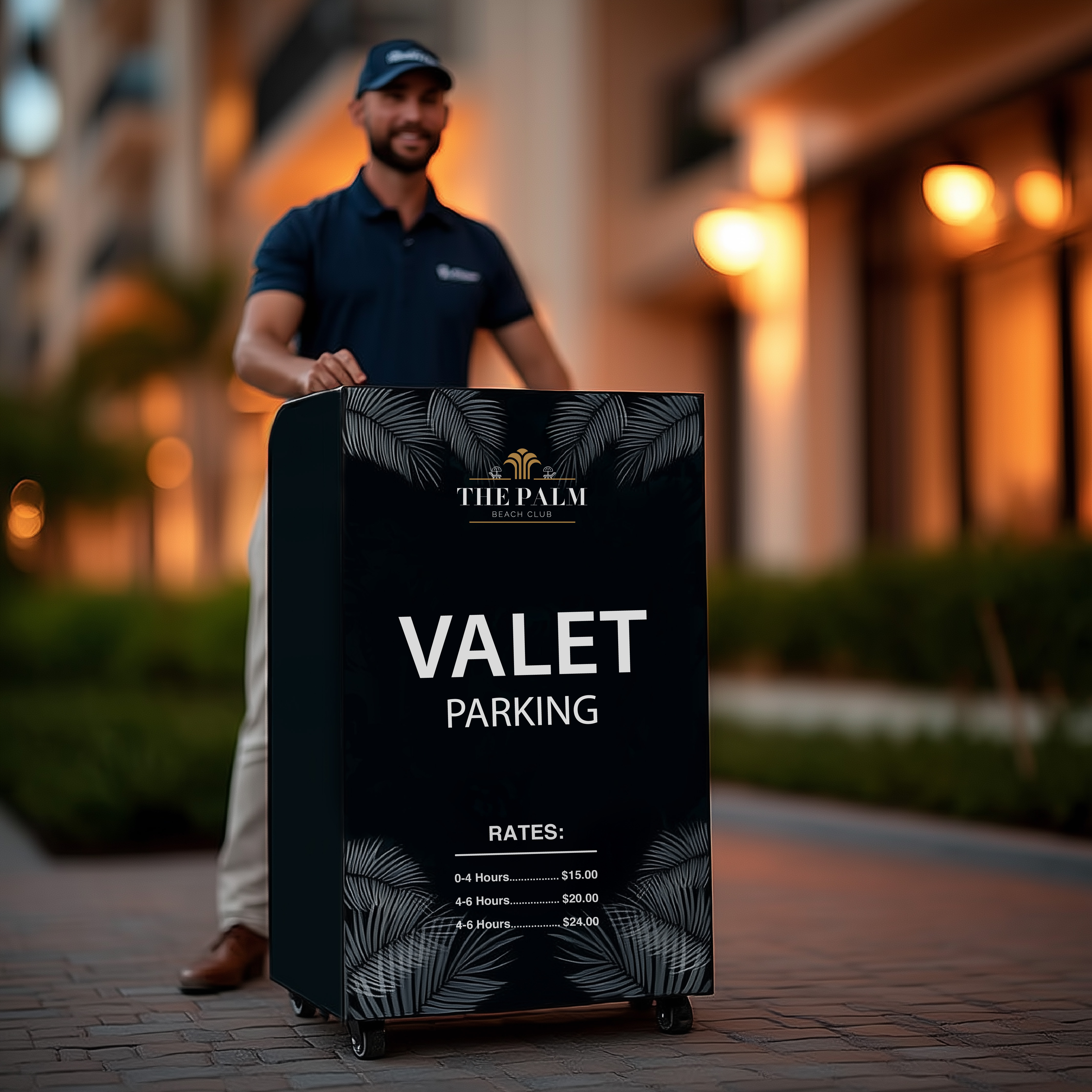Valet Podium