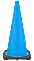 Sky Blue Traffic Cones